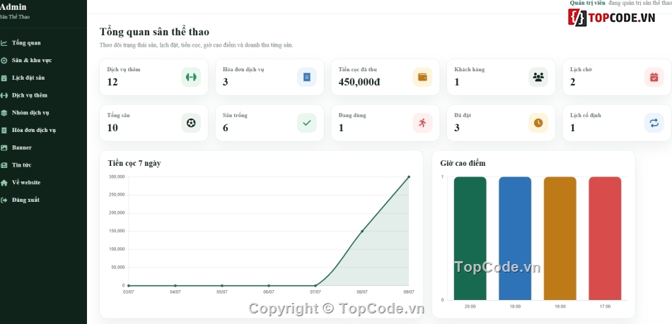 Website đặt sân,Website đặt sân bóng,Web bóng đá